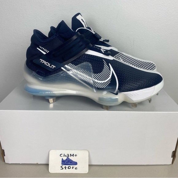 Nike Other - Nike Force Zoom Trout 7 Baseball Cleats CI3134-403 Midnight/Navy Men’s Size
